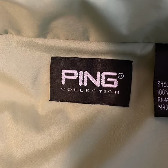 Ping collection men’s three-quarter zip up windbreaker size large - Picture 10 of 11